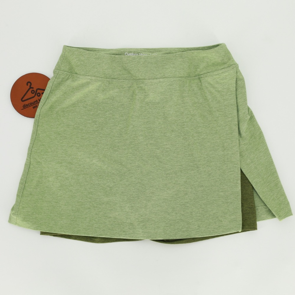 Outdoor Voices Court Skort Womens Medium Green Heathered Athletic Tennis Skirt